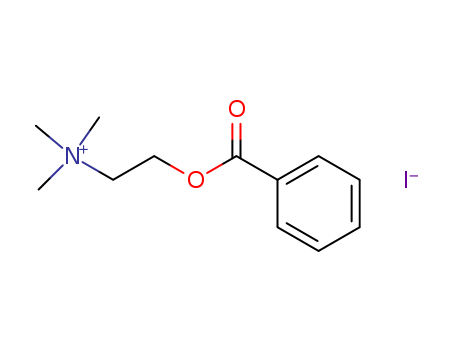 Ethanaminium,2-(benzoyloxy)-N,N,N-trimethyl-, iodide (1:1)