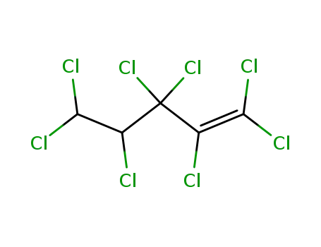 Molecular Structure of 50785-18-7 (4<i>H</i>,5<i>H</i>-octachloro-pent-1-ene)