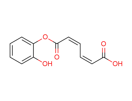 (2Z,4Z)-6-(2-hydroxyphenoxy)-6-oxohexa-2,4-dienoic acid