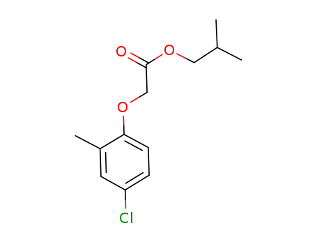 Molecular Structure of 1713-11-7 (isobutyl 4-chloro-o-tolyloxyacetate)