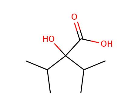 2-hydroxy-3-methyl-2-(propan-2-yl)butanoic acid