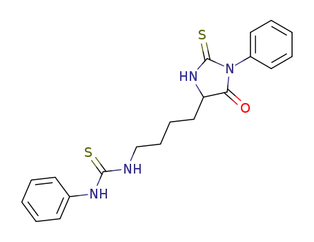 Molecular Structure of 29635-94-7 (PHENYLTHIOHYDANTOIN-(NEPSILON-PHENYLTHIOCARBAMYL)-LYSINE)