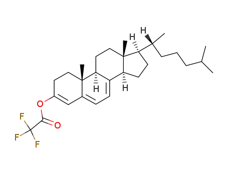 3-trifluoroacetoxycholesta-3,5,7-triene