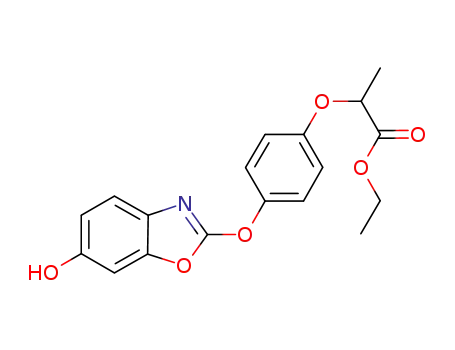 ethyl 2-{4-[(6-hydroxy-2-benzoxazolyl)oxy]phenoxy}propanoate