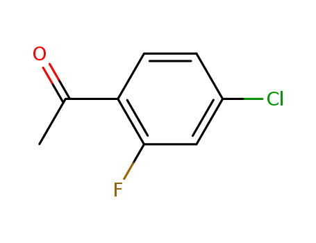 Molecular Structure of 175711-83-8 (4''-CHLORO-2''-FLUOROACETOPHENONE)