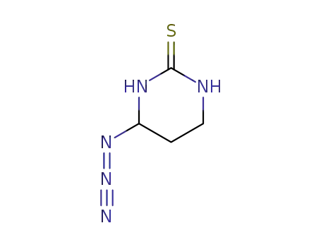Molecular Structure of 128464-99-3 (4-azido-hexahydropyrimidin-2-thione)