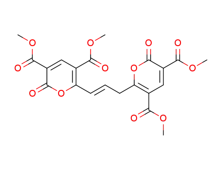 3,3',5,5'-tetrakismethoxycarbonylglaucyrone
