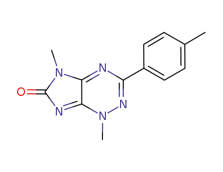 Molecular Structure of 1142408-77-2 (1,5-dimethyl-3-p-tolyl-1H-imidazo[4,5-e][1,2,4]triazin-6(5H)-one)