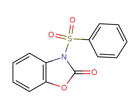 Molecular Structure of 34889-70-8 (3-(phenylsulfonyl)-1,3-benzoxazol-2(3H)-one)