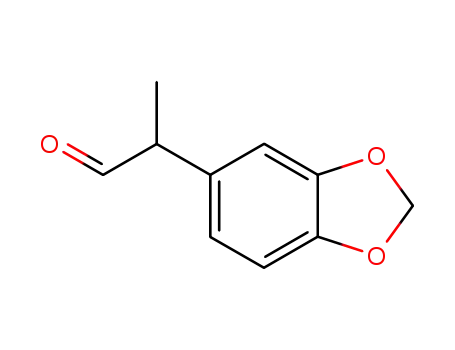 Molecular Structure of 90843-60-0 (2-(3,4-dioxymethylenephenyl)propionaldehyde)
