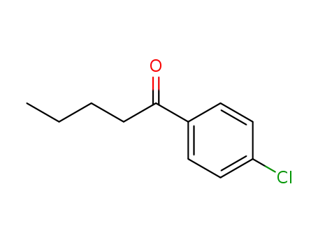 Molecular Structure of 25017-08-7 (4-Chlorovalerophenone)