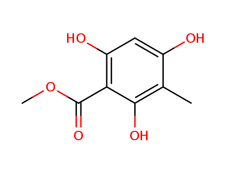 Benzoic acid, 2,4,6-trihydroxy-3-methyl-, methyl ester