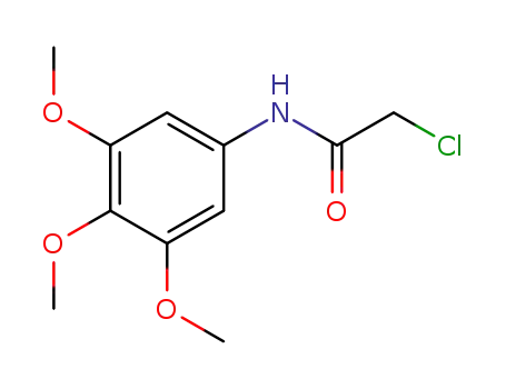 Molecular Structure of 39901-45-6 (2-CHLORO-N-(3,4,5-TRIMETHOXYPHENYL)ACETAMIDE)