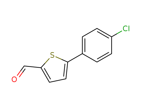 5-(4-chlorophenyl)thiophene-2-carbaldehyde