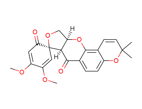 Molecular Structure of 139006-28-3 (Amorphispironone)