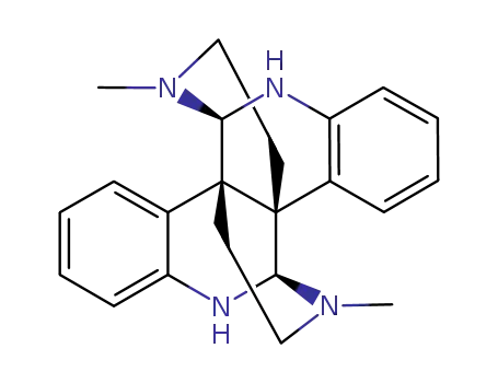 Molecular Structure of 595-05-1 (CALYCANTHINE)