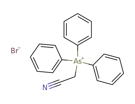 Arsonium, (cyanomethyl)triphenyl-, bromide