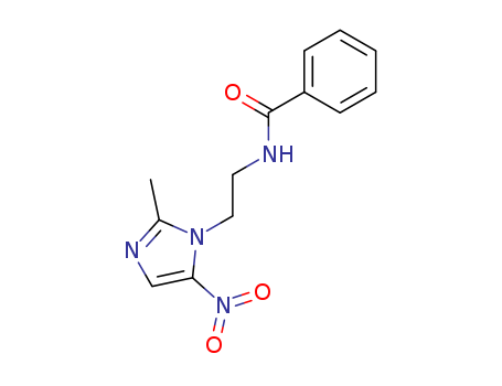 N-[2-(2-methyl-5-nitro-1H-imidazol-1-yl)ethyl]benzamide