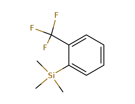Molecular Structure of 312-92-5 (1-(Trimethylsilyl)-2-(trifluoromethyl)benzene)