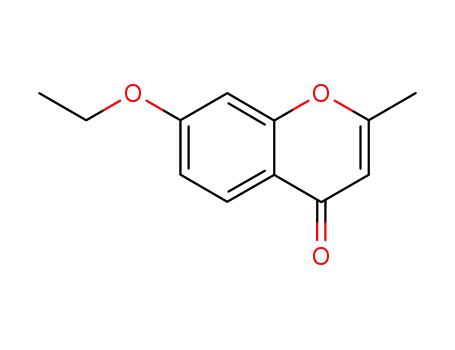 Molecular Structure of 110690-86-3 (7-ethoxy-2-methyl-chromen-4-one)