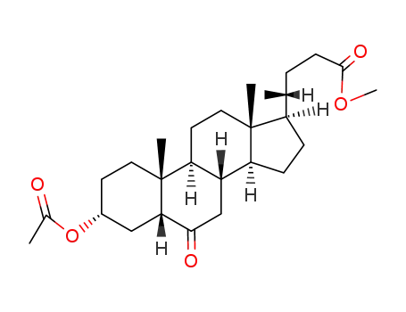 methyl 3α-acetoxy-6-oxo-5β-cholanoate