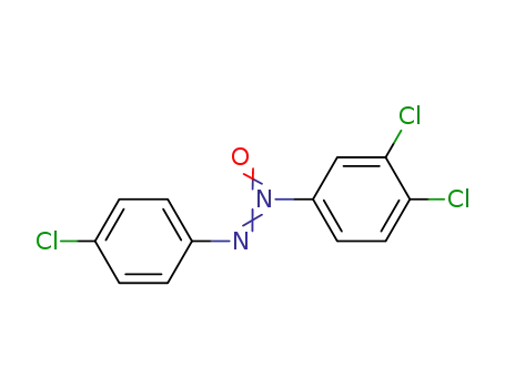 Molecular Structure of 126614-95-7 (3',4',4-Trichloroazoxybenzene)