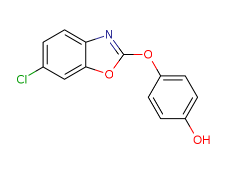 4-((6-CHLORO-1,3-BENZOXAZOL-2-YL)OXY)PHENOL