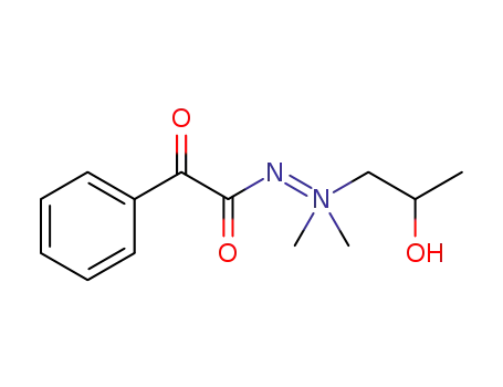 Molecular Structure of 1207286-38-1 (1,1-dimethyl-1-(2-hydroxypropyl)amine benzoylformimide)