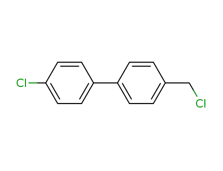 Molecular Structure of 22494-49-1 (1,1'-Biphenyl, 4-chloro-4'-(chloromethyl)-)