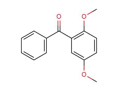 Molecular Structure of 4038-13-5 (2,5-Dimethoxybenzophenone)