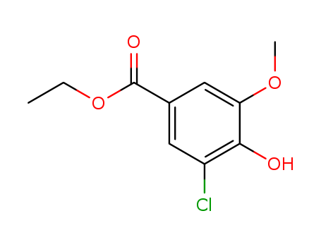 ethyl 3-chloro-4-hydroxy-5-methoxy-benzoate