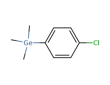 Molecular Structure of 56866-67-2 ((4-chlorophenyl)(trimethyl)germane)
