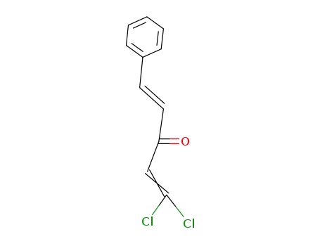 trans-1,1-Dichlor-5-phenyl-penta-1,4-dien-3-on