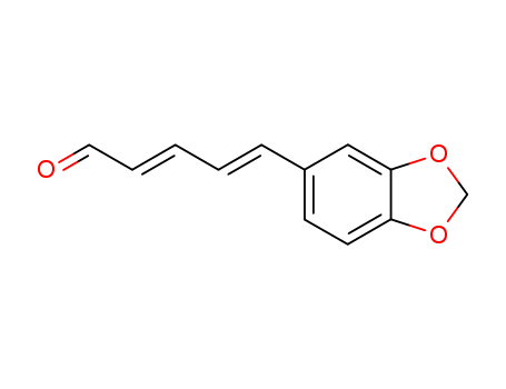 2,4-Pentadienal, 5-(1,3-benzodioxol-5-yl)-, (E,E)-