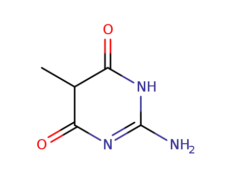 Molecular Structure of 55477-35-5 (2-AMINO-4,6-DIHYDROXY-5-METHYLPYRIMIDINE)