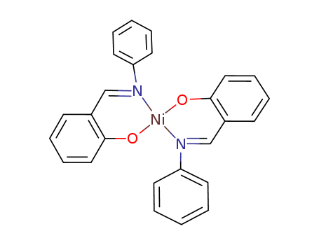 Nickel,bis[2-[(phenylimino-kN)methyl]phenolato-kO]- (9CI) cas  14266-60-5