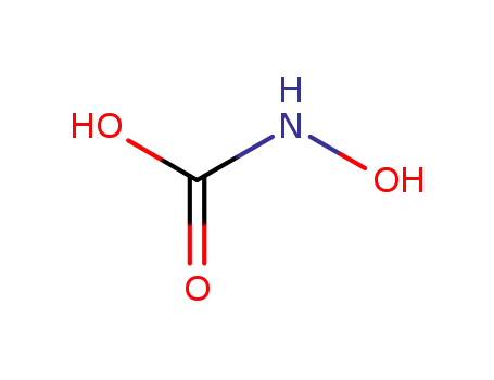 Molecular Structure of 4464-01-1 (Carbamic acid, hydroxy-)