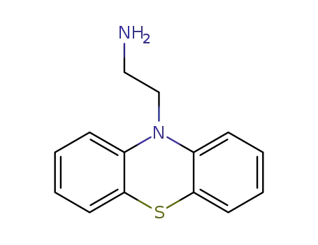 Molecular Structure of 50971-79-4 (2-(10H-Phenothiazin-10-yl)ethan-1-amine hydrochloride)
