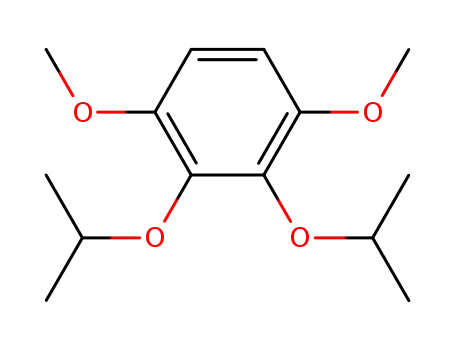 Molecular Structure of 409318-58-7 (1,4-dimethoxy-2,3-diisopropoxybenzene)