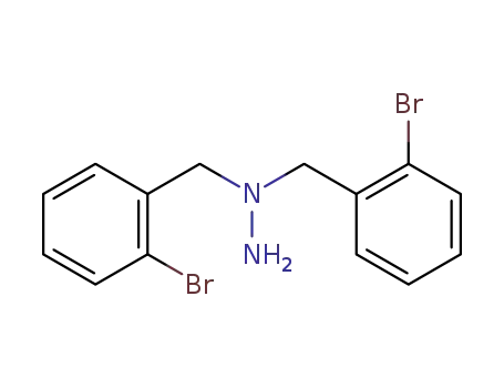 <i>N</i>,<i>N</i>-bis-(2-bromo-benzyl)-hydrazine