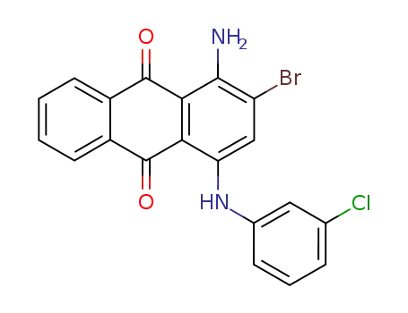 1-아미노-2-브로모-4-(3-클로로아닐리노)안트라퀴논