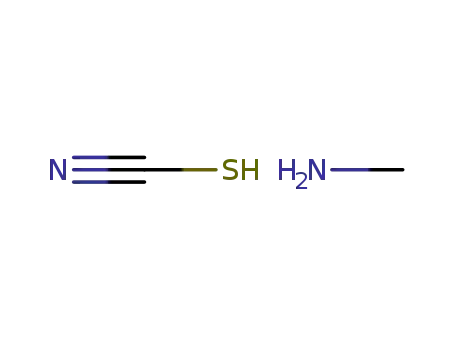 Molecular Structure of 61540-63-4 (methylammonium thiocyanate)