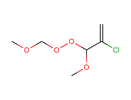 Peroxide, 2-chloro-1-methoxy-2-propenyl methoxymethyl