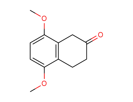 Molecular Structure of 37464-90-7 (5,8-Dimethoxy-2-tetralone)