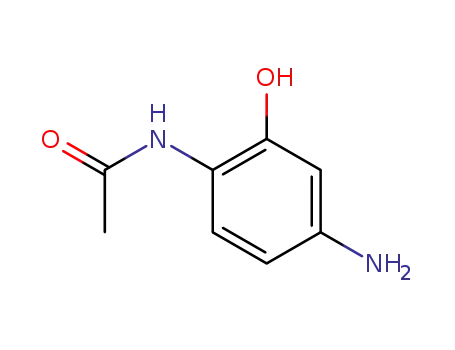 Molecular Structure of 5910-69-0 (acetic acid-(4-amino-2-hydroxy-anilide))
