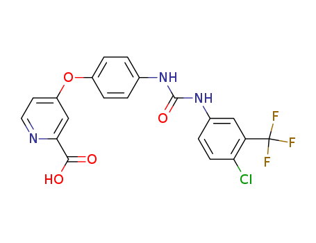 4-(4-(3-(4-chloro-3-(trifluoromethyl)phenyl)ureido) phenoxy)picolinic acid