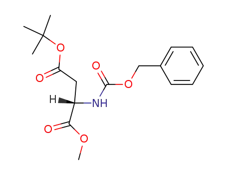 Molecular Structure of 63327-57-1 (Z-ASP(OTBU)-OME)