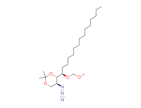 (4S,5S)-5-Azido-4-((R)-1-methoxymethoxy-pentadecyl)-2,2-dimethyl-[1,3]dioxane