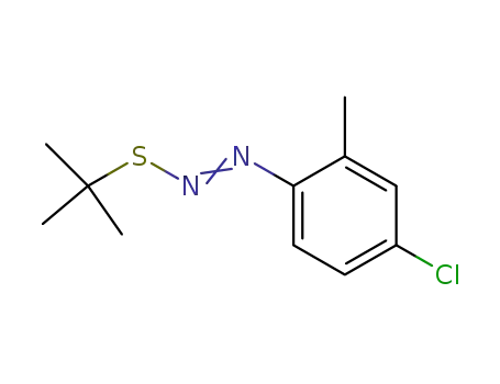 tert-butyl (4-chloro-2-methylphenyl)azo sulfide