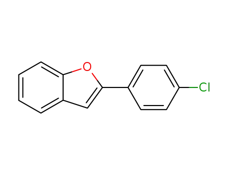 Molecular Structure of 39195-66-9 (2-(4-Chlorophenyl)benzofuran)